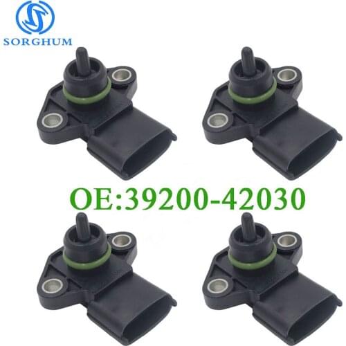 4PCS New 39200-42030 Boost Pressure Sensor For Kia Hyundai H-1 Galloper Terracan