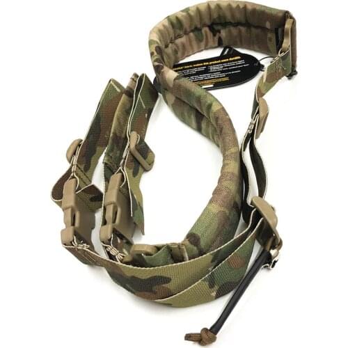 FMA New Quick Adjust Padded 2 Point Sling Multicam Black for IPSC Airsoft Military Gun Sling Gear Paintball Equipment