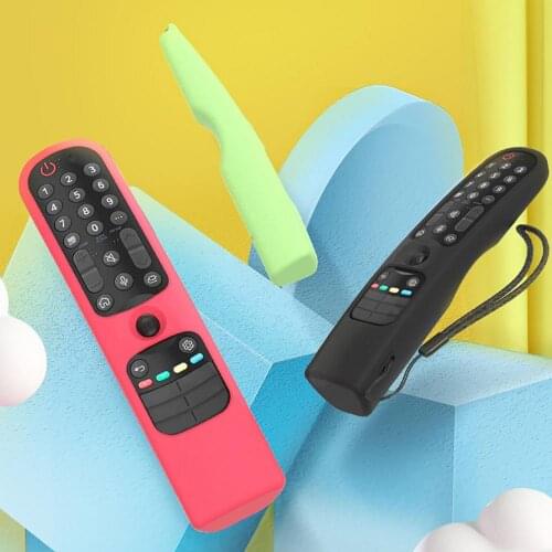 Silicone Case For LG AN-MR21GC Magic Remote Silicone Cover Case For LG TV Anti Slip Shock Proof Protection Shell Drop Shipping