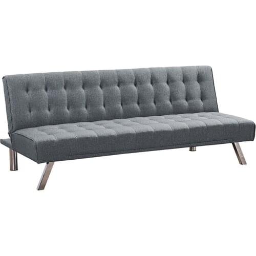 Anti-deform Fabric Upholstered Folding Stylish Sofa Bed for Household