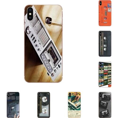 Vintage Cassette Tapes For Samsung Galaxy A51 A01 A81 S9 S8 Plus S20 S10 Plus A50 A70 A40 A71 TPU Quinn Phone