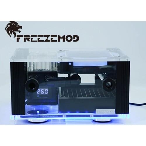 FREEZEMOD BOX-12YT external water cooling integrated intelligent box temperature display RGB effect