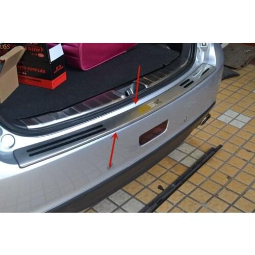 For Mitsubishi ASX 2013-2018 High-quality stainless steel Trunk threshold Shield Scratch protection Car styling