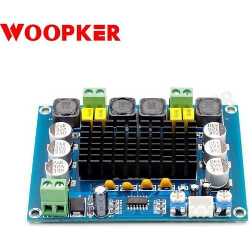 XH-M543 High Power Digital Audio Power Amplifier Board TPA3116D2 Audio Amplifier Module Class D Dual Channel 2*120W