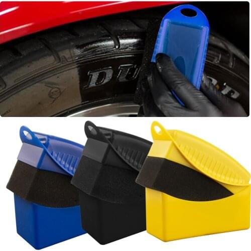 1pcs Car Wheel Polishing Waxing Sponge Brush ABS Plastics Washing Cleaning Brush Sponge Brush Car Clean Detail Accessories