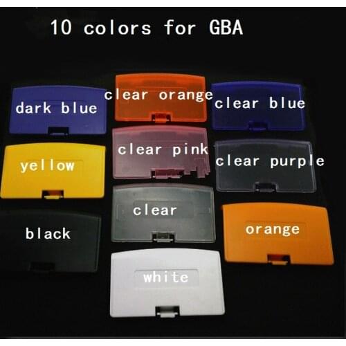 50PCS Battery Door Cover Replacement for GameBoy Advance GB-A random color