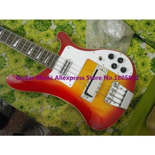 Cherry Burst 4 strings 4003 Electric Bass New Arrival high quality Best Selling