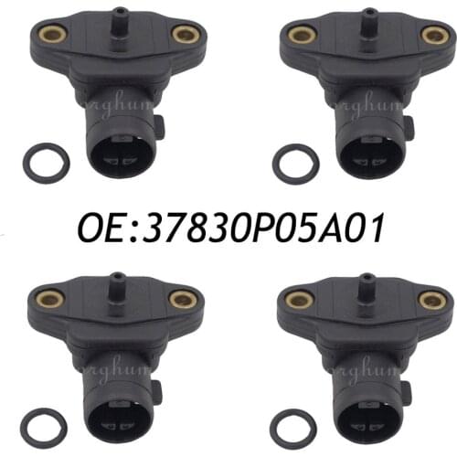 4PCS 37830P05A01 MAP Manifold Air Absolute Pressure Sensor For Acura Honda Isuzu 37830PAAS00