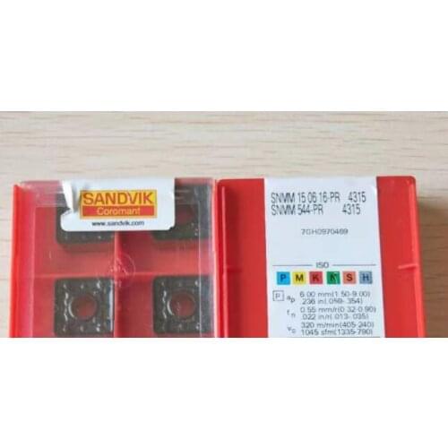 10PCS CARBIDE INSERT SNMM 150616-PR 4315