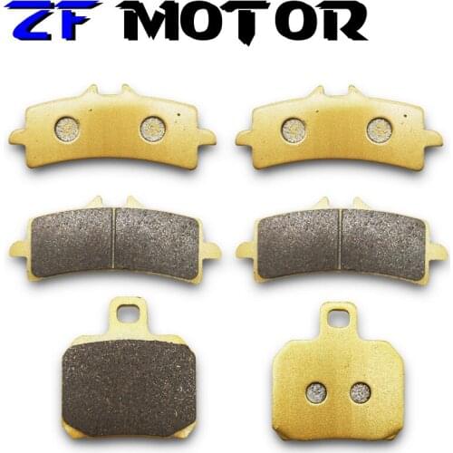 For Ducati 1098 Streetfighter S 1098R 1098S 1099 Hypermotard 1100 Front Rear Brake Pads Kit Set