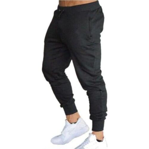 New Jogging Pants Men Sport Sweatpants Running Pants Gym Pants Men Joggers Cotton Trackpants Slim Fit Pants Bodybuilding Trouser