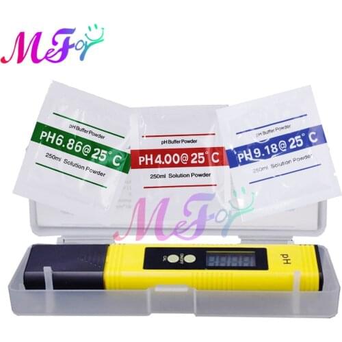 New 0.01 PH Meter With Case Digital Water Quality Monitor Tester for Pools Drinking Water Aquariums Ph Test