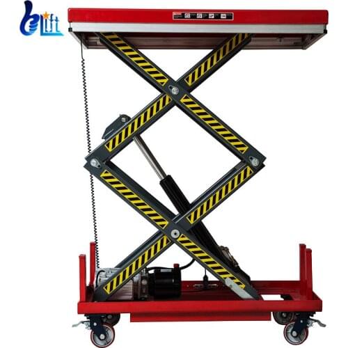 Wheel Lift Tables For Materials Scissors Lifting Platform Jack Lifter