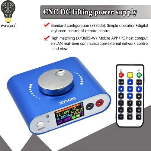 180W XY3605 36V Buck Boost Converter WIFI Digital Control 5.1A DC Adjustable Regulated Power Supply LCD Screen Remote Control