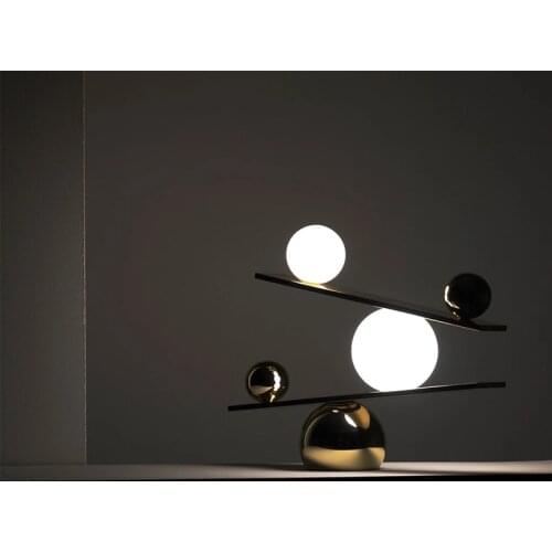 Post Modern Decoration LED Table Lamp Nordic Bedroom Desk Light Luxury Designer Table Light Home Indoor