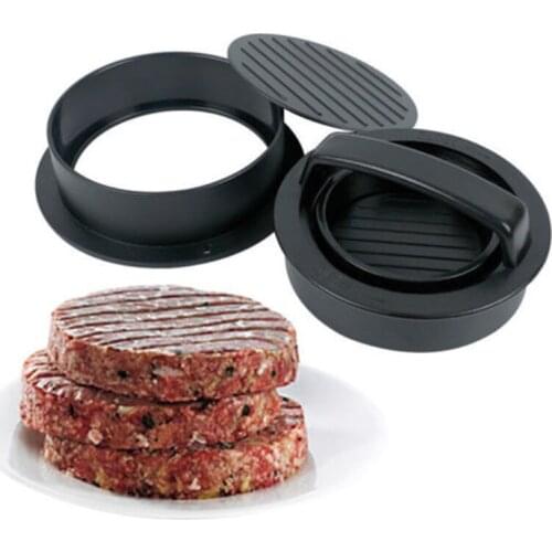 ABS Hamburger Maker Press Round Shape Non-Stick Chef Cutlets Meat Beef Grill Burger Patty Mold Kitchen Gadgets Kitchenware