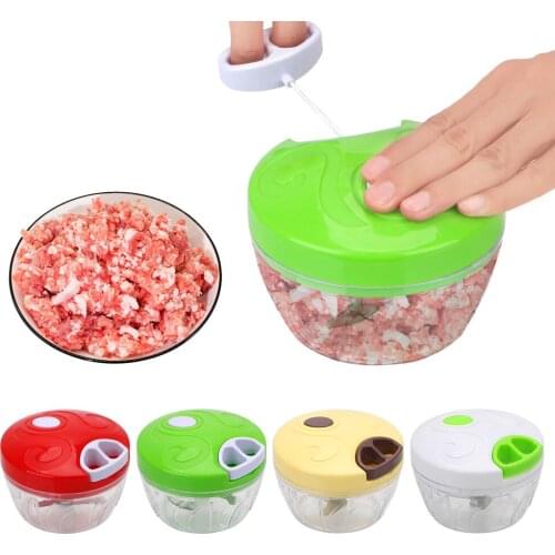 Manual Rope Mincer Slicer Shredder Fruit Vegetable Salad Maker Garlic Onion Slicer Cutter Food Processor Kitchen Gadgets
