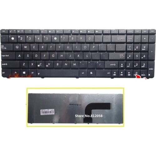 SSEA US New Keyboard For Asus A52 A52D A52DE A52F A52JC A52JB A52JB A52JE A52N W90 W90V W90VN W90VP