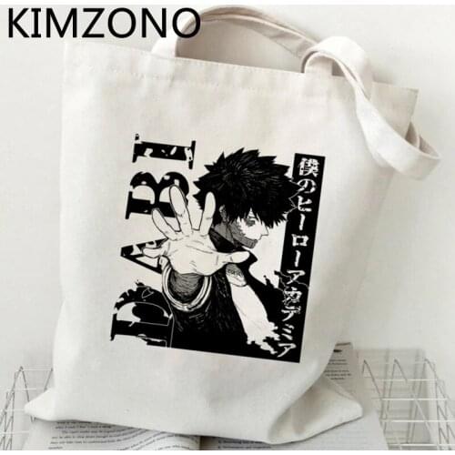 My Hero Academia Dabi shopping bag grocery bolsas de tela bolso reusable bag reusable bolsas reutilizables fabric string sacolas