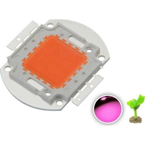 10PCS High Power 20W Full Spectrum 380~840nm SMD LED Frow Chip BridgeLux Light Lamp For Plant Grow