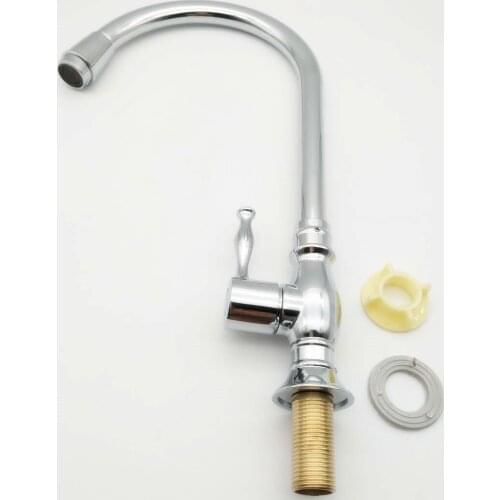 Vidric Self-produced magic lamp single cold kitchen sink dish faucet single cold rotating sink faucet