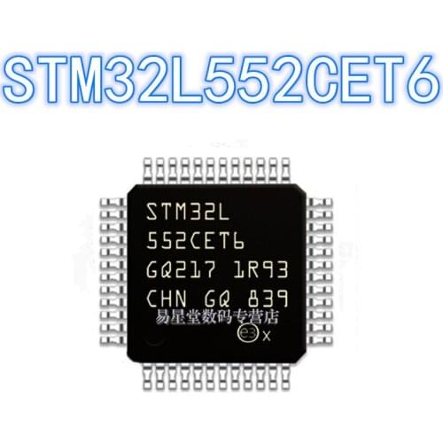 1PCS 100% new original authentic STM32L552CET6 QFP-48 32L552CET6 QFP48 32-bit microcontroller