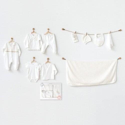 Andywawa AC20681 Pineapple 10 Piece The Zibin Set ecru