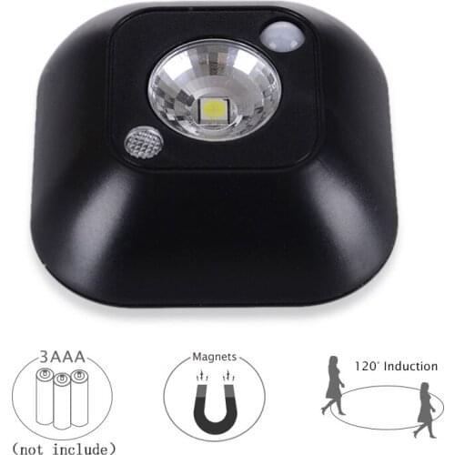 Pop Wireless Motion Sensor Battery Under Cabinet Light Bedroom Babyroom Decor PIR Infrared Lamps Stairs Wall Kitchen Xmas Lamp