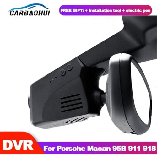 For Porsche Macan 95B 911 918 2014 2015 2016 2017 2018 Car DVR Wifi Video Recorder Dash Cam Camera Night Vision FHD SONY IMX323