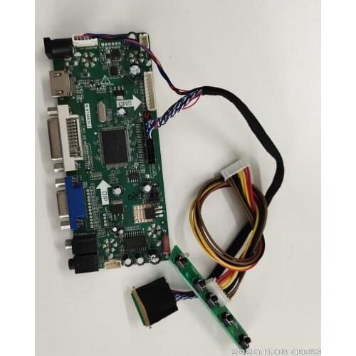 Kit for LTN156AT36-D01/LTN156AT34-D01 panel 1366x768 40pin M.NT68676 Monitor Display Controller Board HDMI+DVI+VGA LCD LED