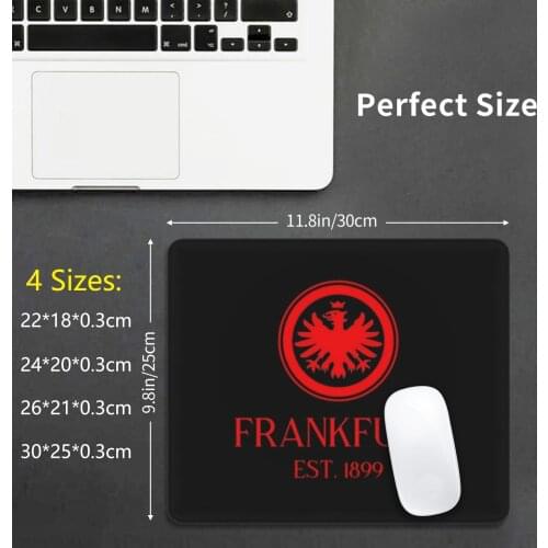 Frankfurt Red Mouse Pad DIY Print Frankfurt Eintracht Frankfurt Sge Launische Diva Deutschland Deutsch