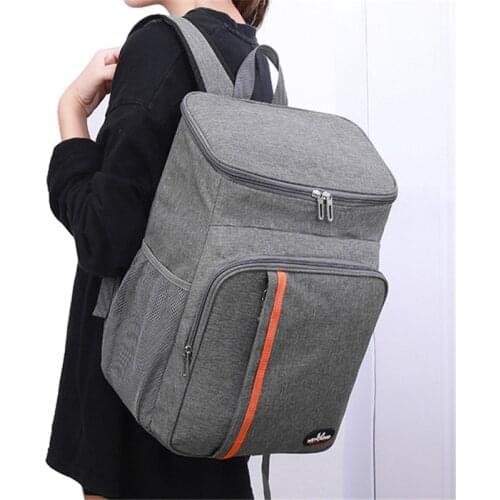 Cool Warm Insulated Backpack Cooler Bag Backpack Picnic thermal Food Delivery Ice Thermo Lunch Camping Refrigerator Insulated Pa