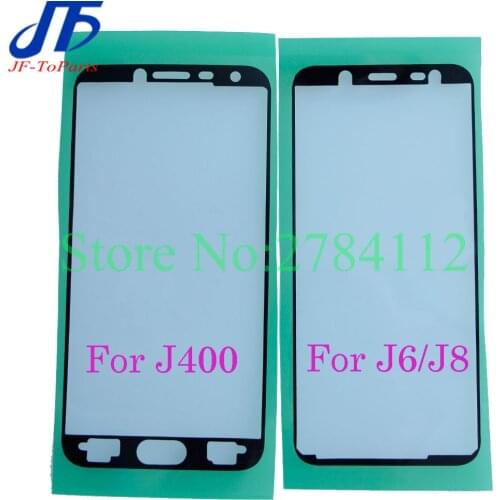 10pcs Waterproof Adhesive Sticker for Samsung J4 J6 J8 Plus J400 J600 2018 J2 Pro J250 J260 LCD Frame Tape Pre-Cut Glue