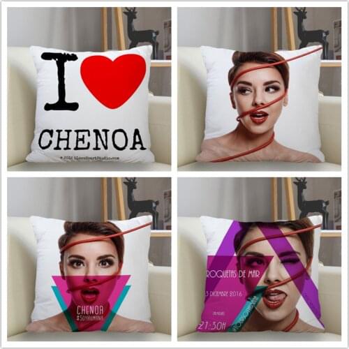 Musife Chenoa Pillowcase Custom Square Pillow Cover Case Zipper Pillowcase 35*35,40*40,45*45cm Drop Shipping