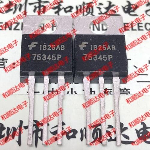 Original New 5pcs/ 75345P HUF75345P TO-220 55V 75A
