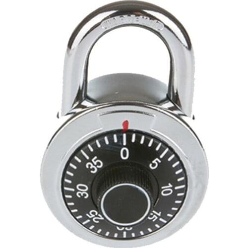 Rotary Padlock Code Lock Digital Combination Safe Round Dial Number Luggage Suitcase Security Latch Tool Accessory