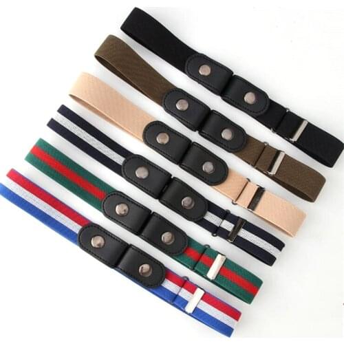 3*76cm Belt Women Waistband Girls Unisex Invisible Seamless Jeans Elastic Band Students