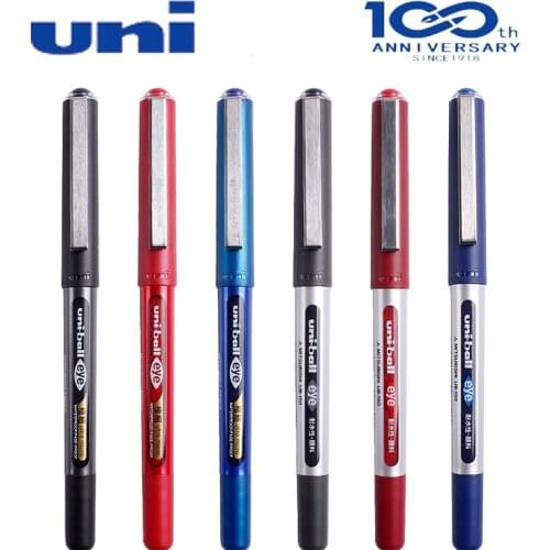 Uni Mitsubishi UB-150 Neutral Straight Liquid Ballpoint Pen 0.5mm / 0.38mm Black Pen Student Brush Question Black Pen Carbon Pen