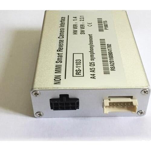 Car Camera system Integration RS-1103 for A4 Q5 Non-MMI with Parking GuideLines