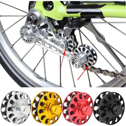 Folding Bike Chain Guide Tensioner Refit Tower Wheel for Brompton Rear Derailleur 2/6 Speed Parts