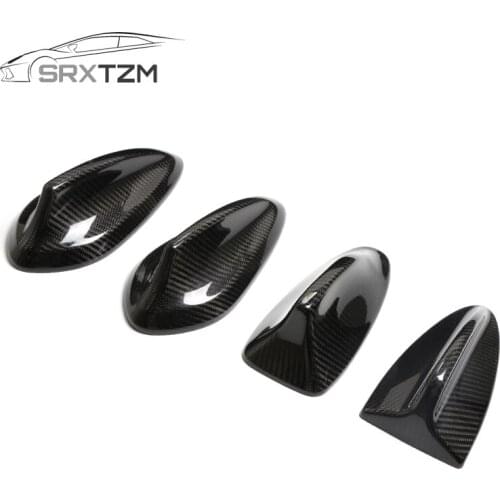 SRXTZM Newest Real Carbon Fiber Antenna Sticker/Cover For BMW E46 E90 E92 F20 F30 F10 F34 G30 M2 X3 X5 X6 Exterior Parts 1pcs