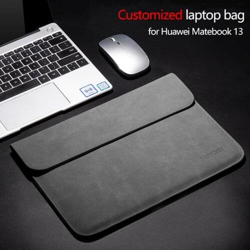 Laptop Bag Customized for Huawei Matebook 13 14 Notebook Sleeve Case for Huawei Magicbook D Xpro 13.9 Pro 16.1 Waterproof PU New