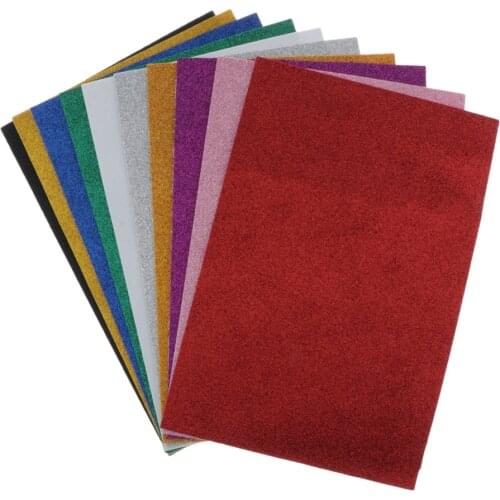 Pack 10pcs EVA Foam Sheets Crafting Sponge for DIY Projects Parties Cosplay