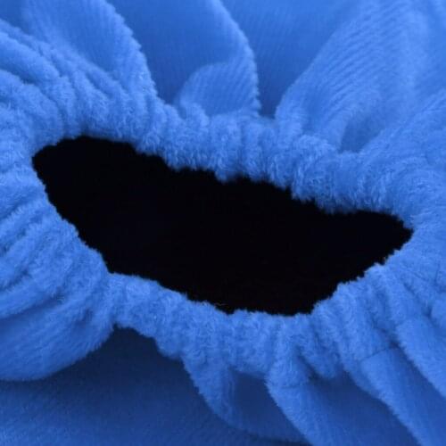 2 Pairs Slip-on Shoe Covers Washable Reusable Anti Slip Boot Overshoes For Household School Office Indoors