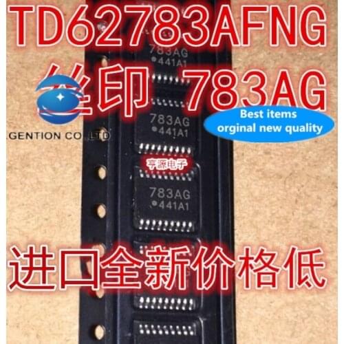30pcs 100% orginal new real stock TD62783 TD62783AFNG printing 783 ag