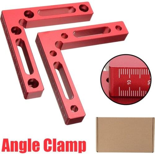Woodworking 90 Degree Right Angle Clamp Corner L Type Square Ruler For Woodworking Carpenter Positioning Tool