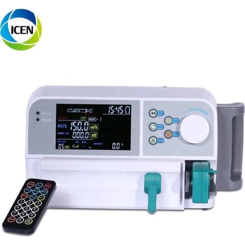 IN-G079-1 Hospital ICU Portable Electric Injection Syringe Pump For Ambulance