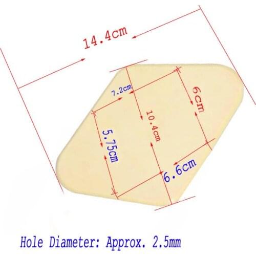 Cream Pickups Frame+ Pickguard Bracket + Cavity Switch Covers Kit For Guitar