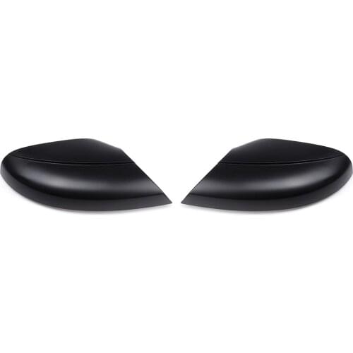 Pair T5 T6 Car Rearview Wing Mirror Lower Cover Case Car Side Door Mirror Lower Cover Mirror Shell Housing Cap For VW T5 T6