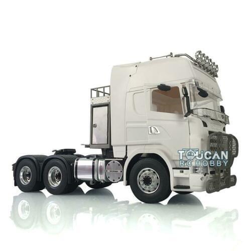 LESU 1/14 RC 6*6 Metal Chassis Rack Axles Bumper Hercul Sca Tractor Truck THZH0968-SMT2